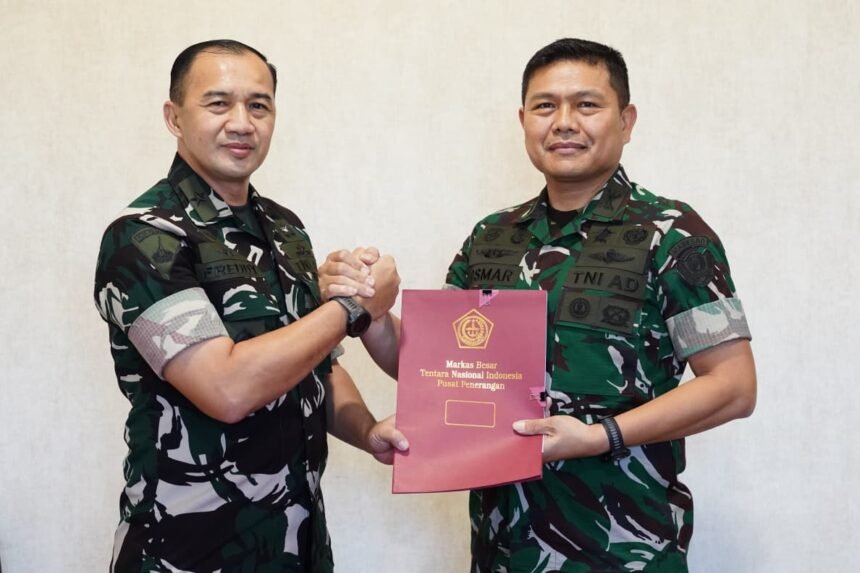 Kolonel Osmar Silalahi Resmi Jabat Wakapuspen TNI