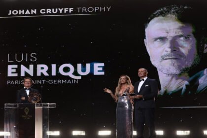 Luis Enrique Raih Gelar Pelatih Terbaik (Dok. AFP)