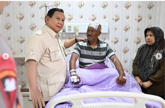 Presiden Prabowo Jenguk Korban Ricuh Demo, Ada yang Kritis Hingga Ginjal Rusak!