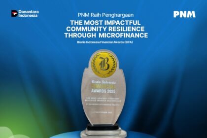 PNM Raih Penghargaan The Most Impactful Community Resilience through Microfinance dalam BIFA 2025