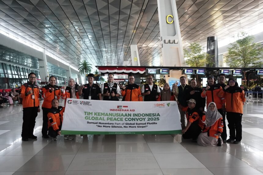 Misi Internasional Bantuan Untuk Gaza, Dompet Dhuafa Kirim Relawan Kemanusiaan Ke Tunisia