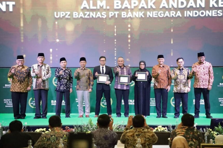 UPZ Award 2025, BAZNAS RI Beri Penghargaan kepada 120 Instansi