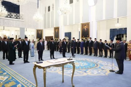 Daftar Lengkap Menteri Kabinet Merah Putih Usai Pelantikan Hari Ini 4 kabinet merah putih