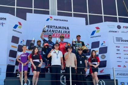 Pakai Pertamax Turbo, Felix Putra Mulya Juara Kelas 250 CC Pertamina Mandalika Racing Series 2025