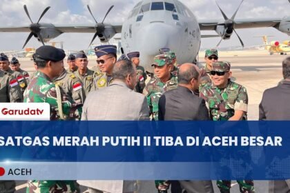 Sukses Jalankan Misi Kemanusiaan Untuk Gaza Satgas Merah Putih II Kembali ke Tanah Air