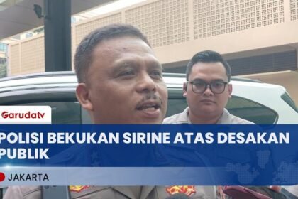 Polisi Hentikan Pemakaian Rotator & Sirene Usai Didesak Publik