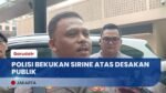 Polisi Hentikan Pemakaian Rotator & Sirene Usai Didesak Publik