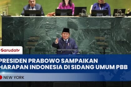 Suara Presiden Prabowo Menggema Dukung Palestina di Sidang Umum PBB