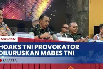 TNI Bantah Hoaks Anggotanya Jadi Provokator Demo Ricuh