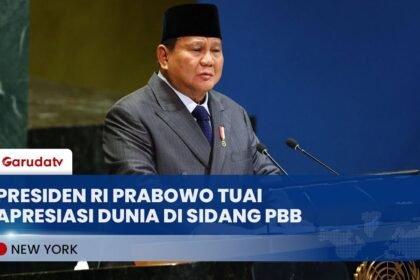 Dunia Apresiasi Pidato Presiden Prabowo di Sidang Umum PBB