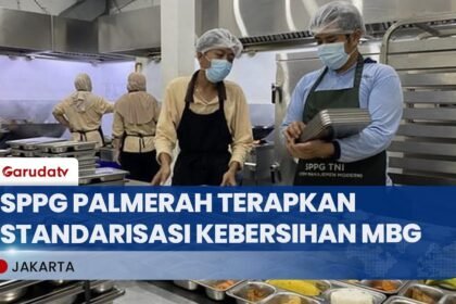 Jaga Higienitas Makanan, SPPG Palmerah Terapkan Standar Kebersihan Ketat