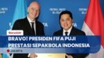 Presiden Prabowo Bertemu Presiden FIFA Bahas Kolaborasi Sepak Bola Indonesia