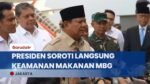 Presiden Prabowo Tanggapi Insiden Keamanan Pangan MBG
