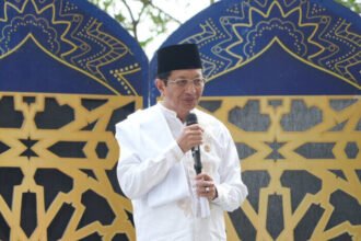 Menag Nasaruddin Umar ajak umat syukuri kedamaian Indonesia saat peringatan Maulid Nabi Muhammad SAW.