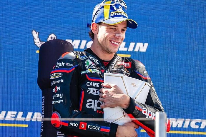 Marco Bezzecchi kunci pole position MotoGP San Marino 2025, geser dominasi Marquez di kualifikasi.