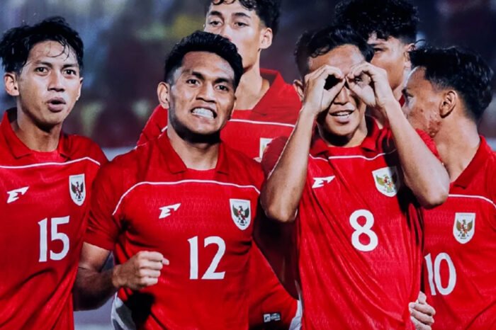 Timnas Indonesia U-23 merayakan kemenangan telak 5-0 atas Makau, menjaga asa lolos ke Piala Asia U-23 2026.