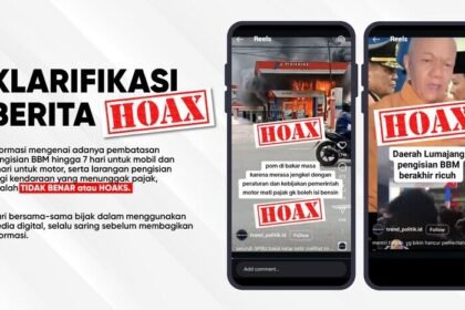 Pertamina Patra Niaga tegaskan waspada HOAX, masyarakat diminta teliti sebelum percaya informasi di media sosial.