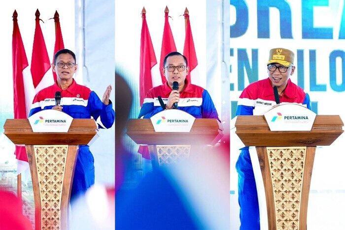 Pemerintah memberikan dukungan penuh pada peresmian Pilot Plant Green Hydrogen Pertamina di Ulubelu, Lampung.