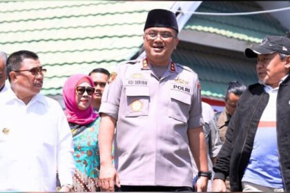 Kapolda Sulbar Irjen Pol Adi Deriyan Jayamarta menyampaikan dukungan terhadap program Makan Bergizi Gratis di Mamuju.