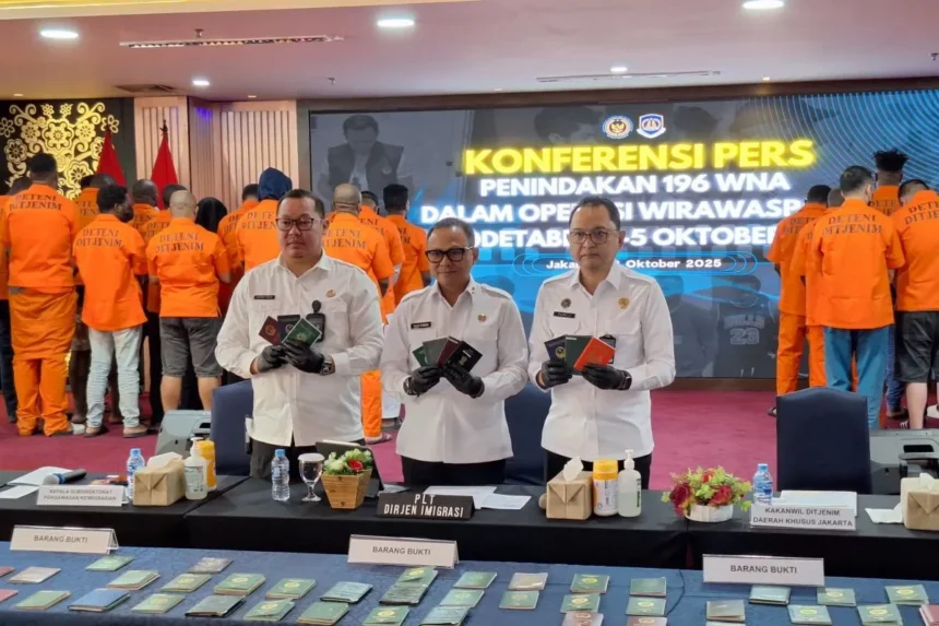 196 WNA Terjaring Dirjen Imigrasi di Jabodetabek
