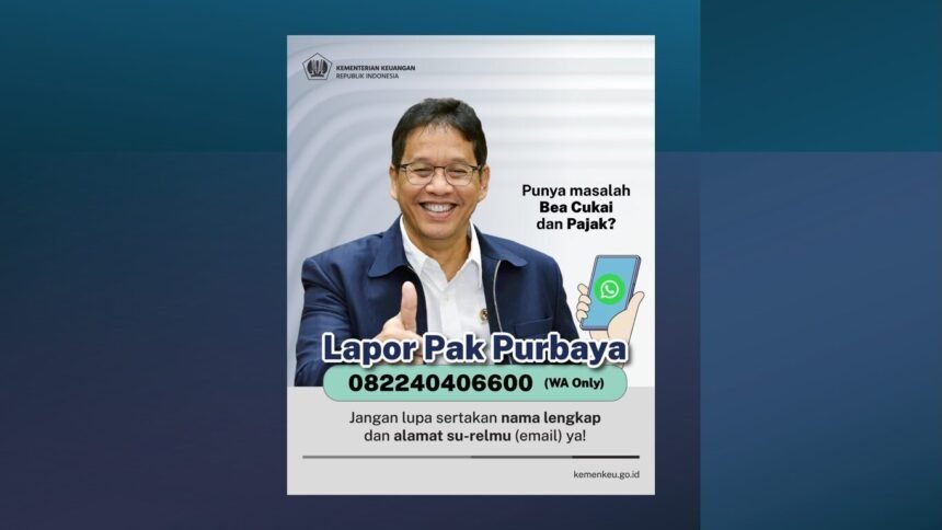 Belum Genap Sebulan, Aduan "Lapor Pak Purbaya" Membludak