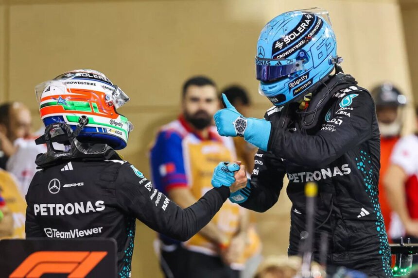 George Russel dan Andrea Kimi Antonelli, Mercedez-AMG Petronas Formula One Team (Dok. AFP)