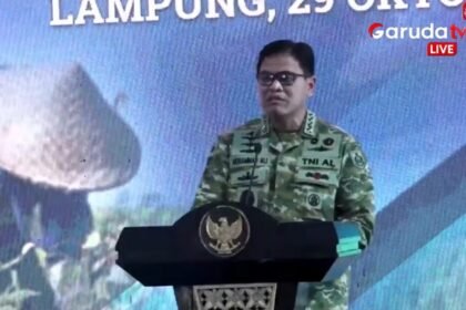 KSAL Muhammad Ali: TNI AL Tidak Hanya Jaga Laut, Tapi Juga Dukung Ekonomi Masyarakat Lampung
