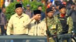 Prabowo Inspeksi Pasukan di HUT ke-80 TNI