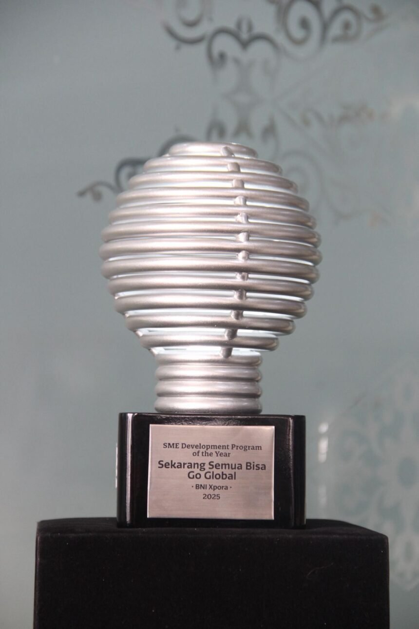 BNI Xpora Raih Penghargaan SME Development Program of the Year