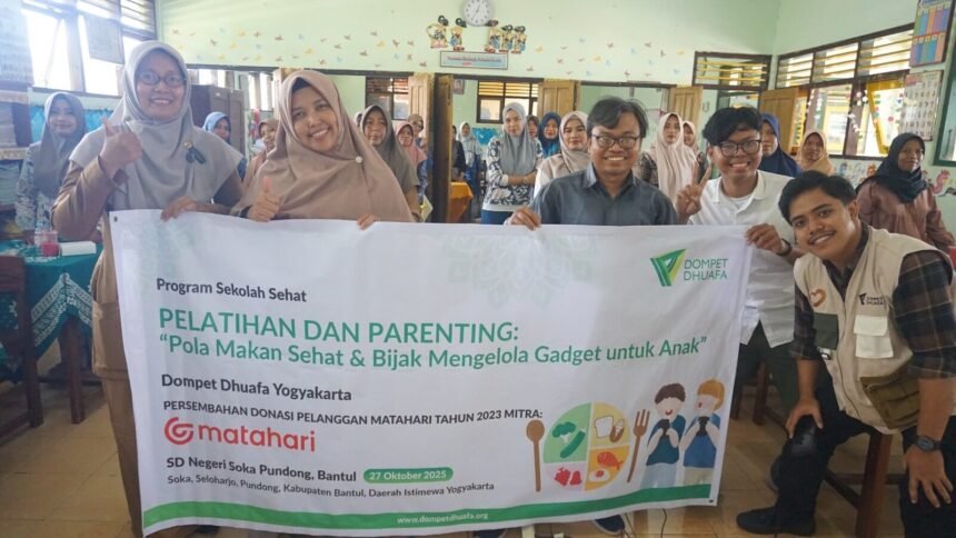 Cegah Dampak Negatif Dari Aktivitas Sosial Media, Dompet Dhuafa Yogyakarta Gelar Program Sekolah Sehat 1 Cegah Dampak Negatif Dari Aktivitas Sosial Media, Dompet Dhuafa Yogyakarta Gelar Program Sekolah Sehat