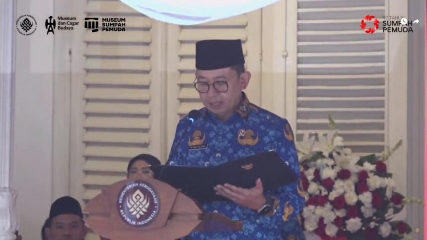 Fadli Zon: Dunia Bergerak Cepat, Pemuda Indonesia Harus Percaya Diri Hadapi Badai