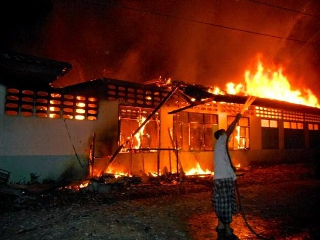 OPM Bakar Bangunan Sekolah di Bintang, TNI-Polri Langsung Turun Tangan