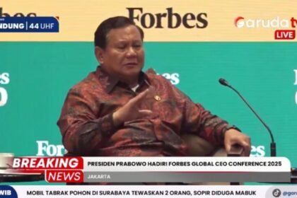 Presiden Prabowo Hadiri Jamuan Makan Malam Eksklusif Bersama Chairman Forbes di Jakarta