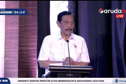 Luhut Optimistis Ekonomi Indonesia Tumbuh 8% di Era Prabowo-Gibran