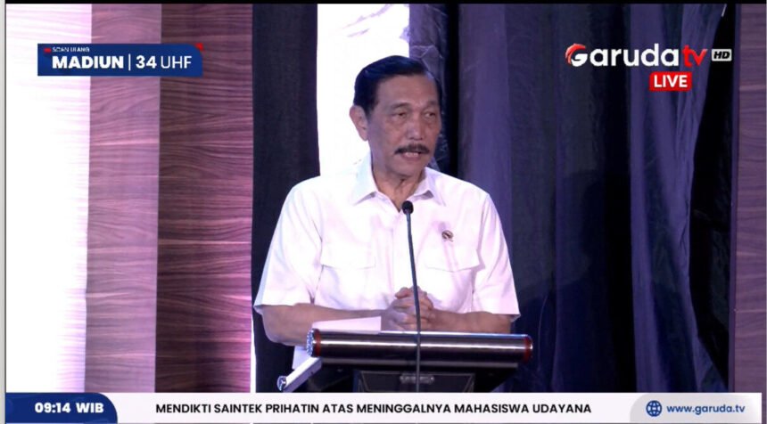 Luhut Optimistis Ekonomi Indonesia Tumbuh 8% di Era Prabowo-Gibran