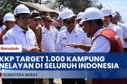 KKP Targetkan Bangun 1.000 Kampung Nelayan Merah Putih