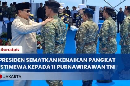 11 Purnawirawan TNI Terima Gelar Jenderal Kehormatan dari Presiden!