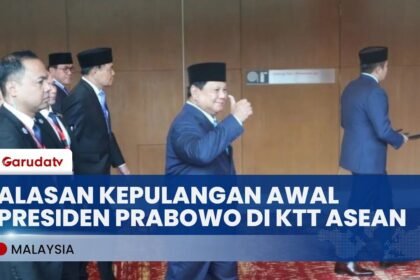 Menlu Tegaskan Presiden Prabowo Pulang Awal dari KTT ASEAN Bukan Karena Salah Sebut Nama