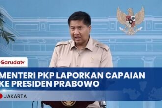 Menteri Maruarar Sirait Lapor ke Presiden Prabowo, Serapan Anggaran Capai 70% 29 Menteri Maruarar Sirait Lapor ke Presiden Prabowo, Serapan Anggaran Capai 70%