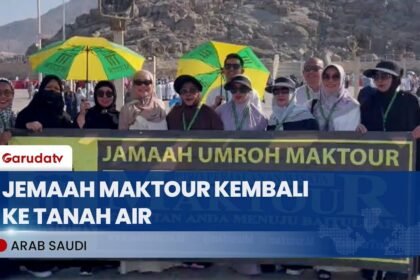 Usai Menunaikan Ibadah Umrah Sembilan Hari Di Tanah Suci, Jamaah Maktour Tiba Kembali di Tanah Air