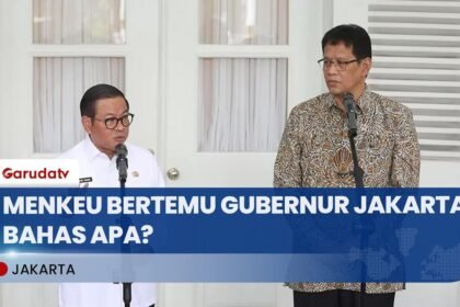 Menkeu dan Pramono Anung Bahas Suntikan Dana ke Bank Jakarta