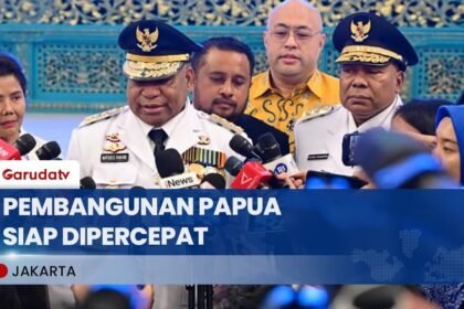 Gubernur Papua Janji Percepat Pembangunan Meski Dana TKD Dipangkas