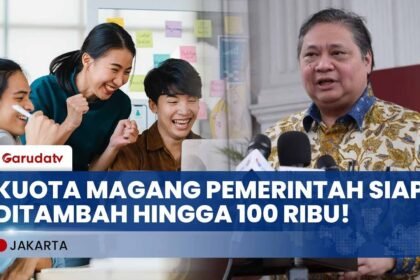 Pemerintah Komitmen Tambah Kuota Magang Berbayar Hingga 100 Ribu Orang