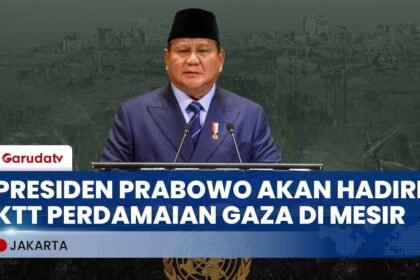 Presiden Prabowo Hadiri KTT Gaza di Mesir, Ini yang Akan Dibahas!