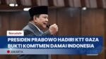 Presiden Prabowo Terbang ke Mesir Hadiri KTT Perdamaian Gaza