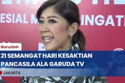 Garuda TV Gelar Talkshow Kebangsaan, Satukan Pejabat & Lintas Agama di Hari Pancasila