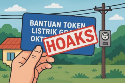 Video viral di TikTok mengatasnamakan Presiden Prabowo soal token listrik gratis ternyata hoaks, dipastikan palsu oleh Tim Mafindo.