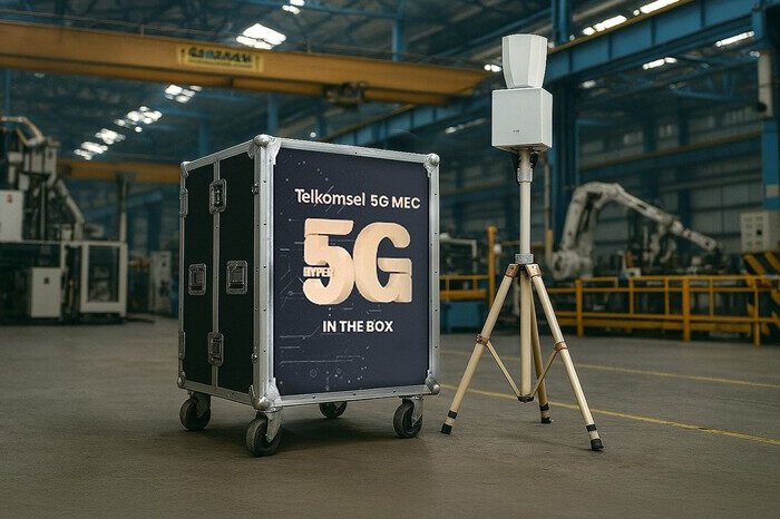 Telkomsel Raih Penghargaan dari Kementerian Perindustrian atas Inovasi '5G in The Box' 3 Telkomsel Raih Penghargaan dari Kementerian Perindustrian atas Inovasi '5G in The Box'