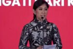 Menteri Komunikasi dan Digitalisasi, Meutya Hafid, saat menghadiri acara kebangsaan Indonesia Kita Spesial: Merajut Kebangsaan di Jakarta, 1 Oktober 2025.
