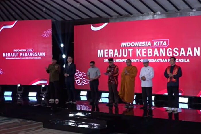 Enam tokoh agama bersuara lantang di LIVE EVENT Indonesia Kita: Merajut Kebangsaan, meneguhkan persatuan bangsa pada Hari Kesaktian Pancasila.